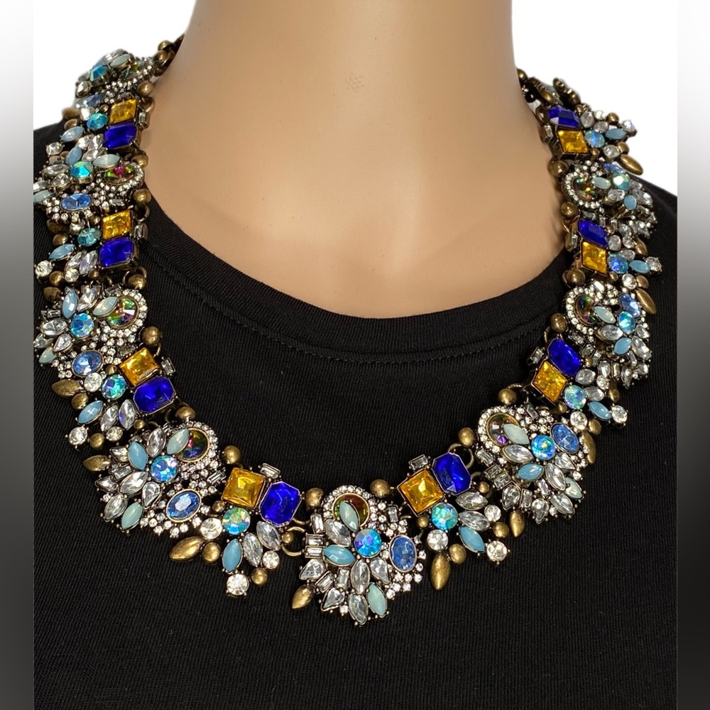 Multicolored Statement Chunky 80’s Vibe Necklace - image 2